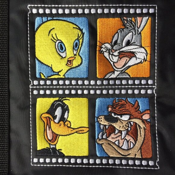 Hallmark Warner Bros Looney Tunes Duffel Tote Bag Taz Daffy Tweety Bird Bugs - Picture 3 of 12